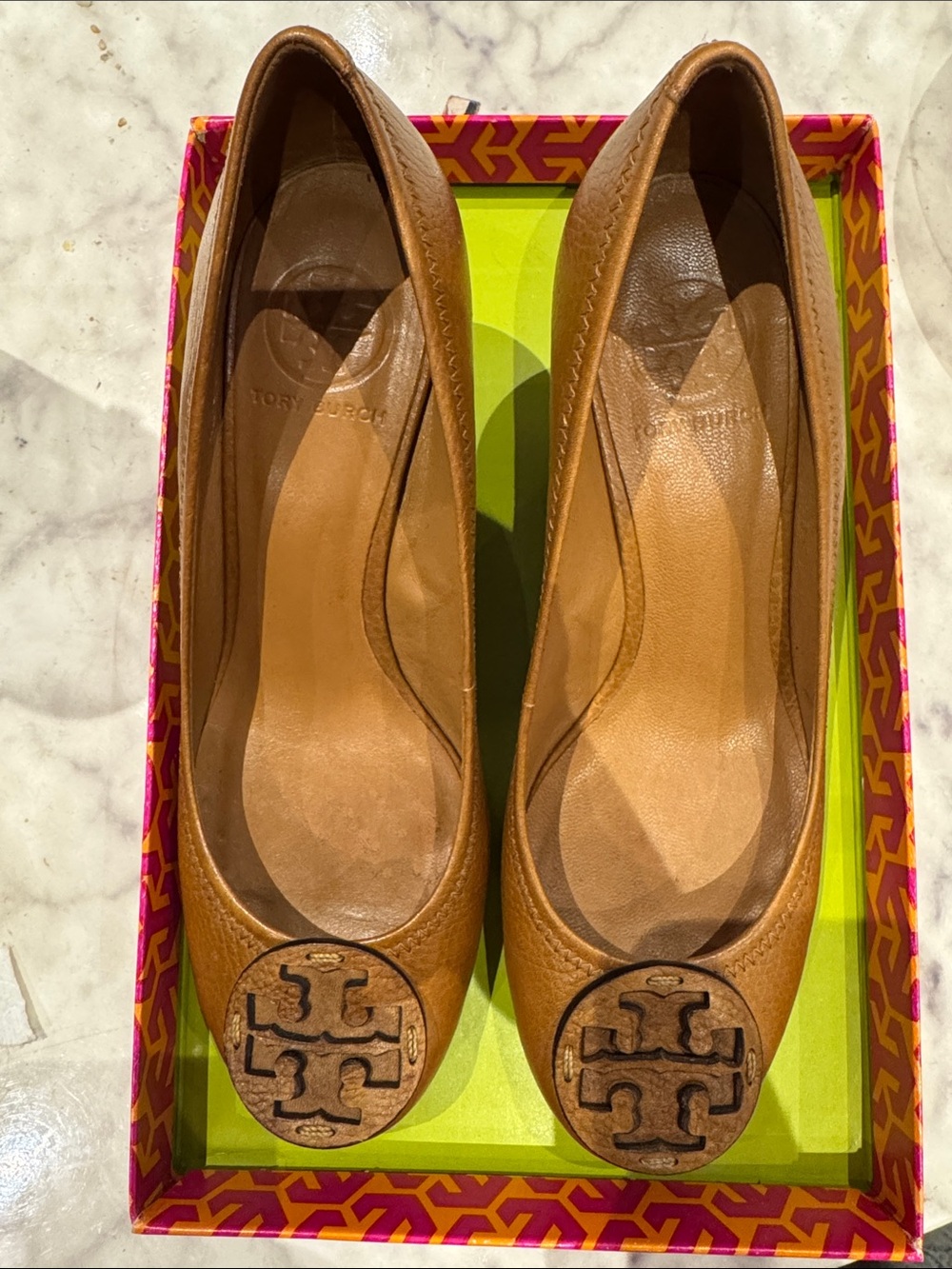 Tory Burch Wedges in Royal Tan